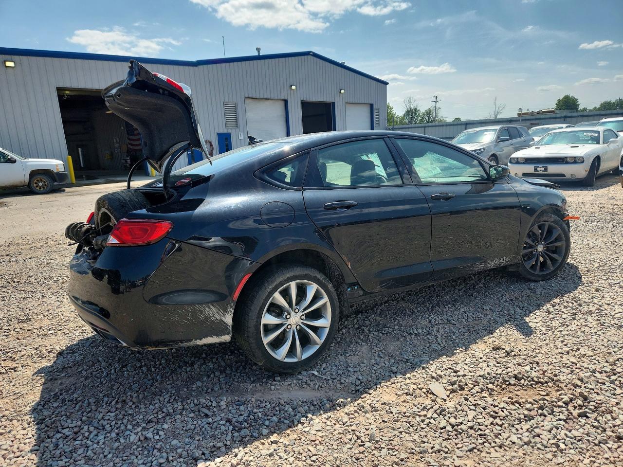 2015 Chrysler 200 S Black vin: 1C3CCCDG1FN523041