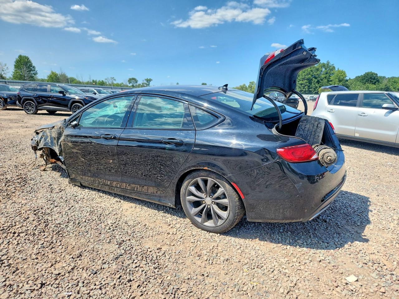 2015 Chrysler 200 S Black vin: 1C3CCCDG1FN523041