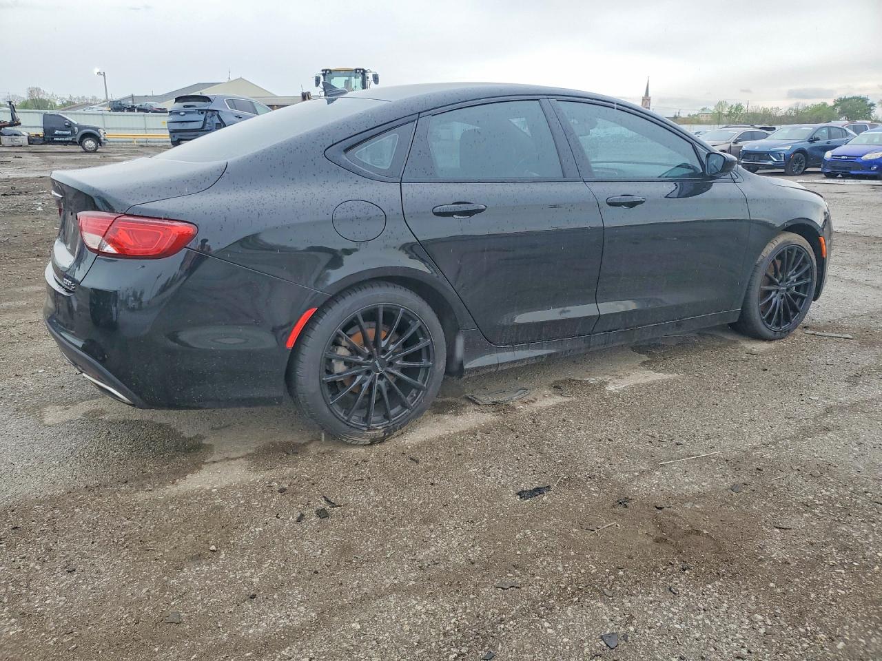 2015 Chrysler 200 S Black vin: 1C3CCCDG2FN512100