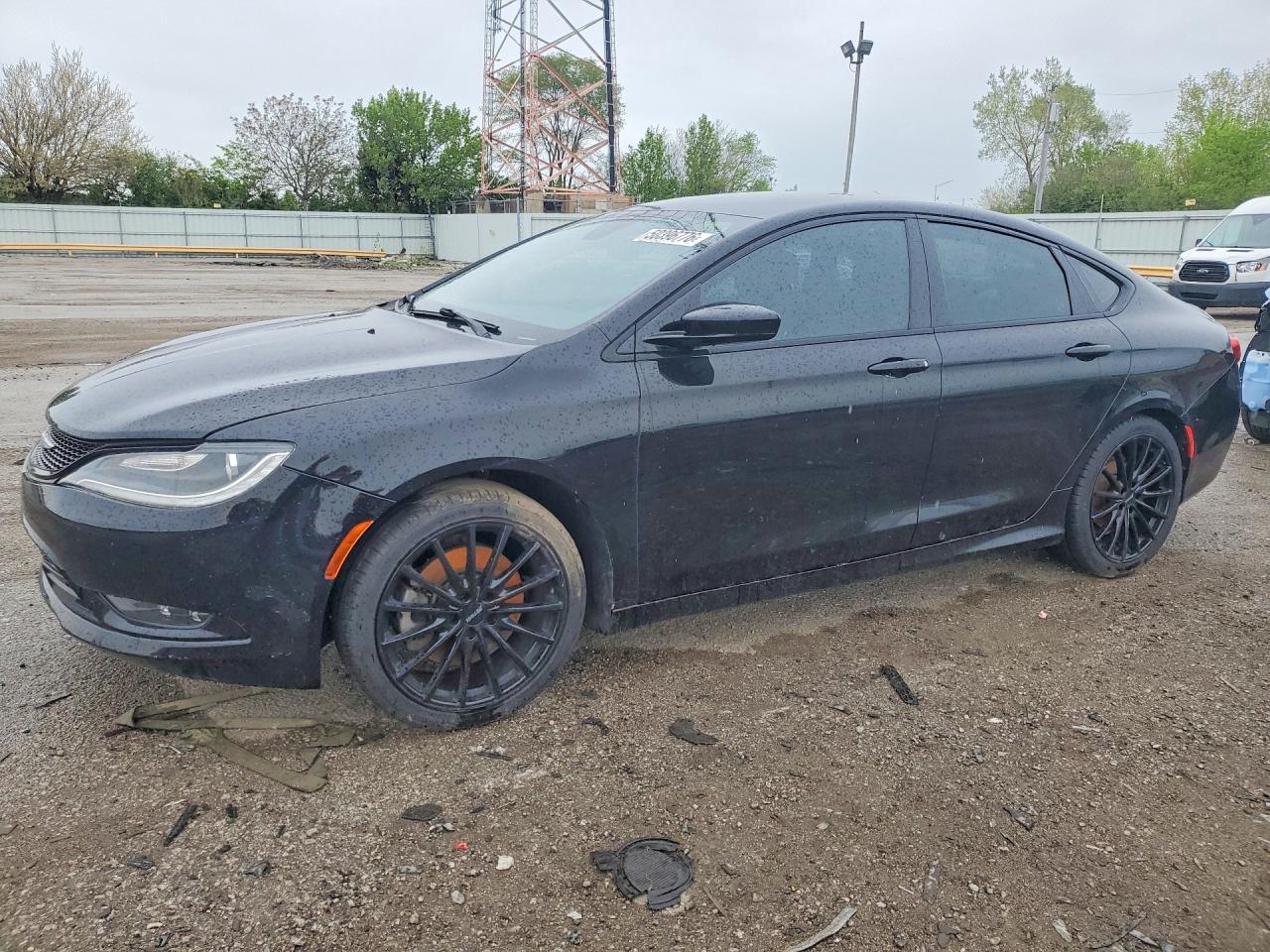 2015 Chrysler 200 S Black vin: 1C3CCCDG2FN512100