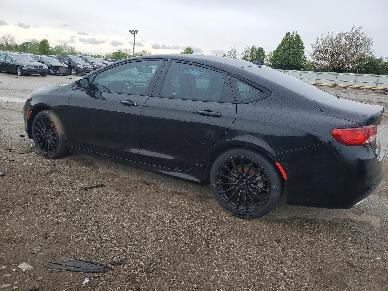 2015 Chrysler 200 S Black vin: 1C3CCCDG2FN512100