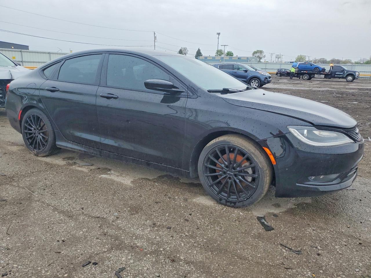 2015 Chrysler 200 S Black vin: 1C3CCCDG2FN512100