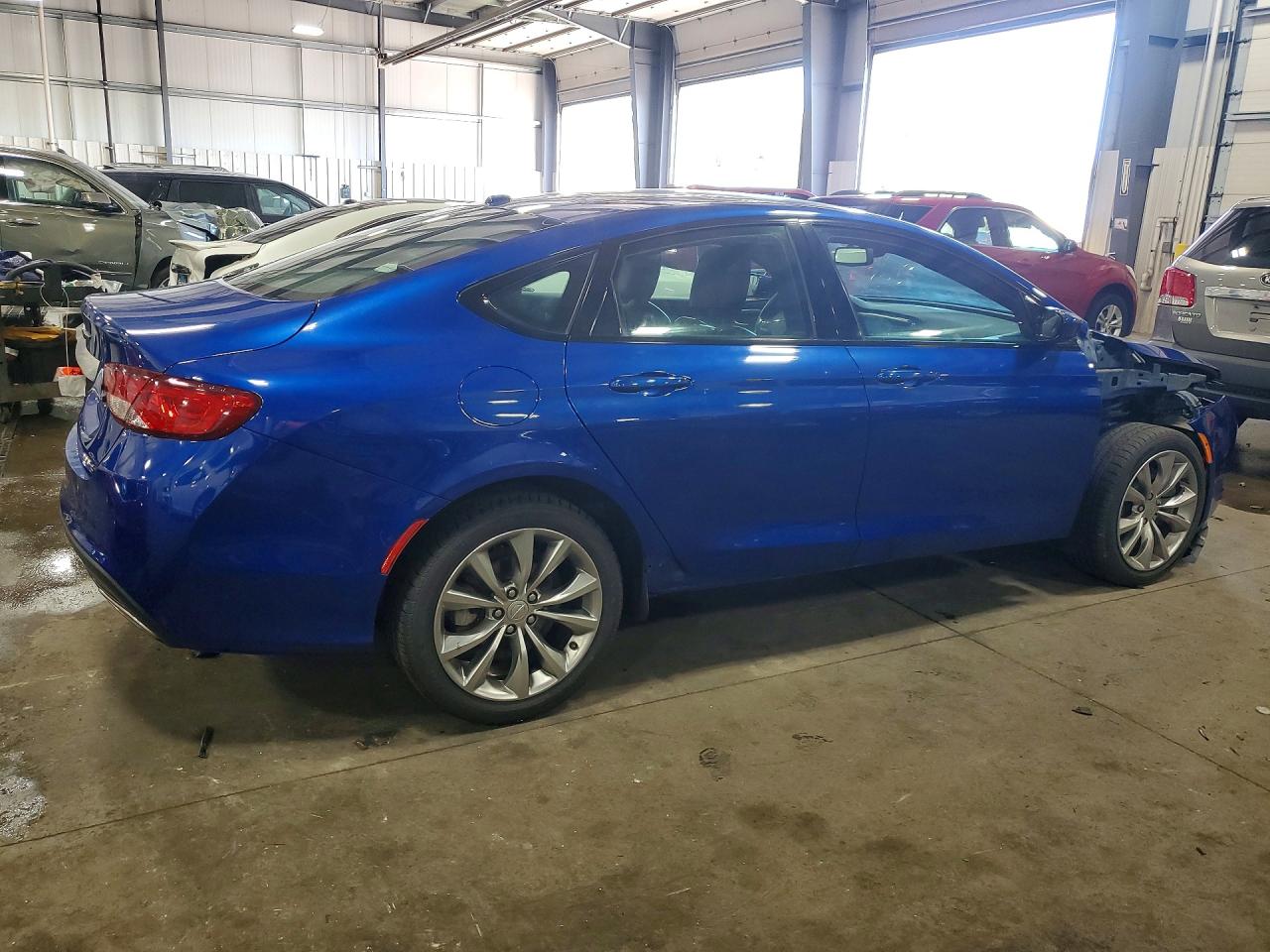 2015 Chrysler 200 S Blue vin: 1C3CCCDG2FN733518