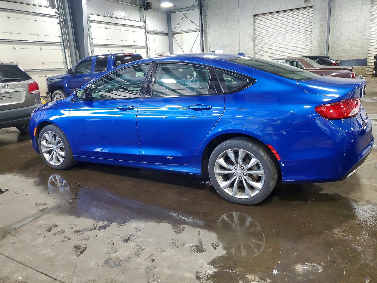 2015 Chrysler 200 S Blue vin: 1C3CCCDG2FN733518