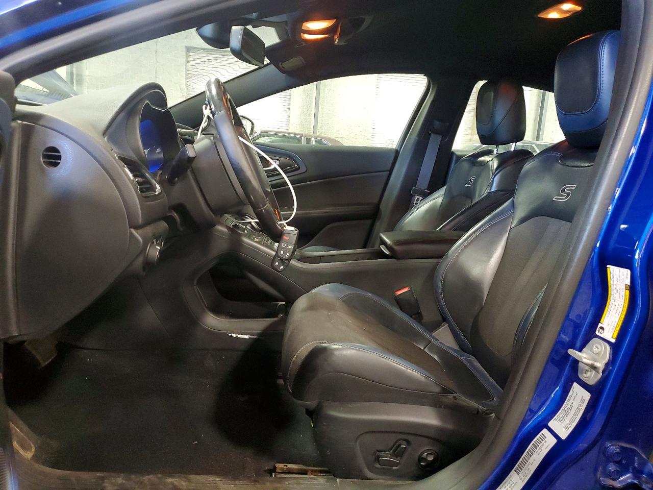 2015 Chrysler 200 S Blue vin: 1C3CCCDG2FN733518