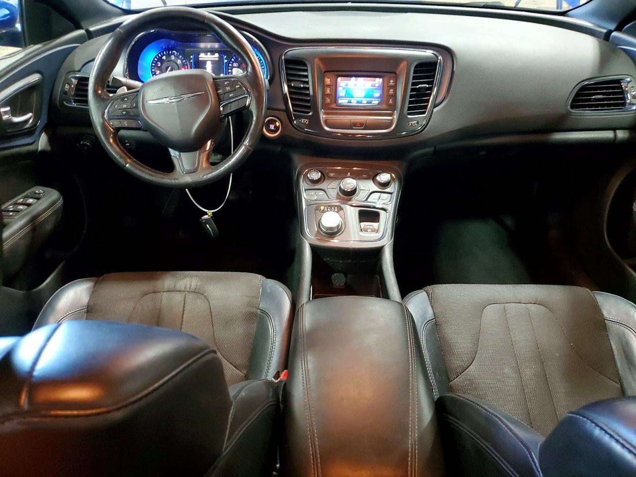 2015 Chrysler 200 S Blue vin: 1C3CCCDG2FN733518