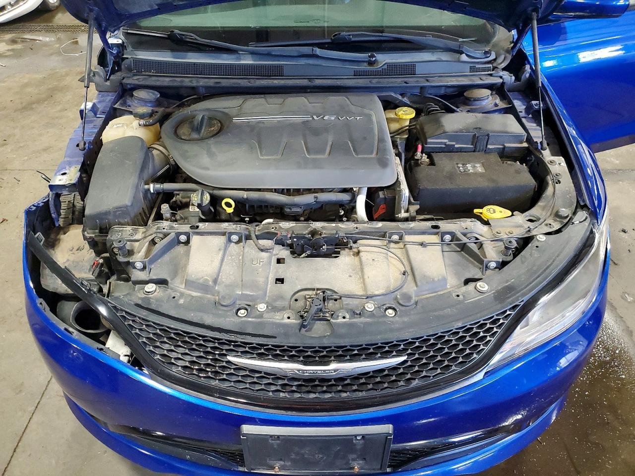2015 Chrysler 200 S Blue vin: 1C3CCCDG2FN733518