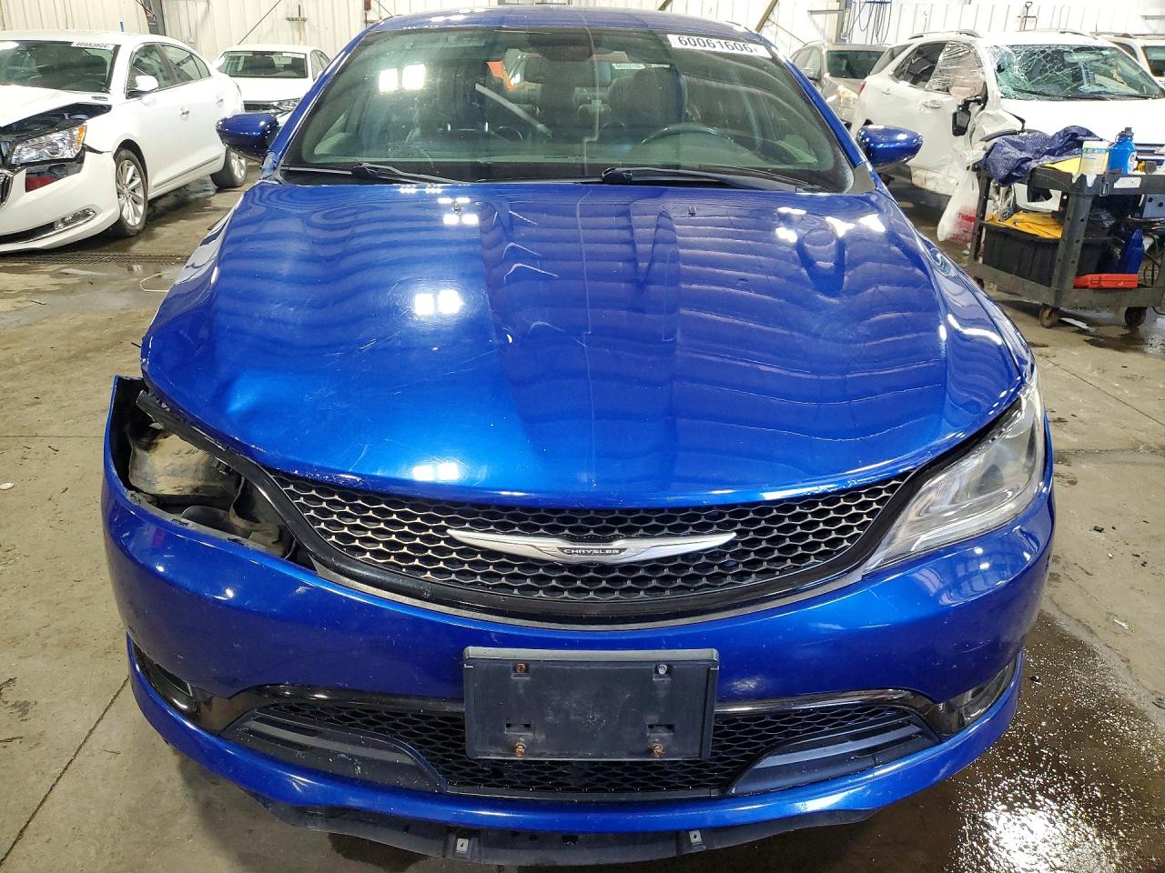 2015 Chrysler 200 S Blue vin: 1C3CCCDG2FN733518