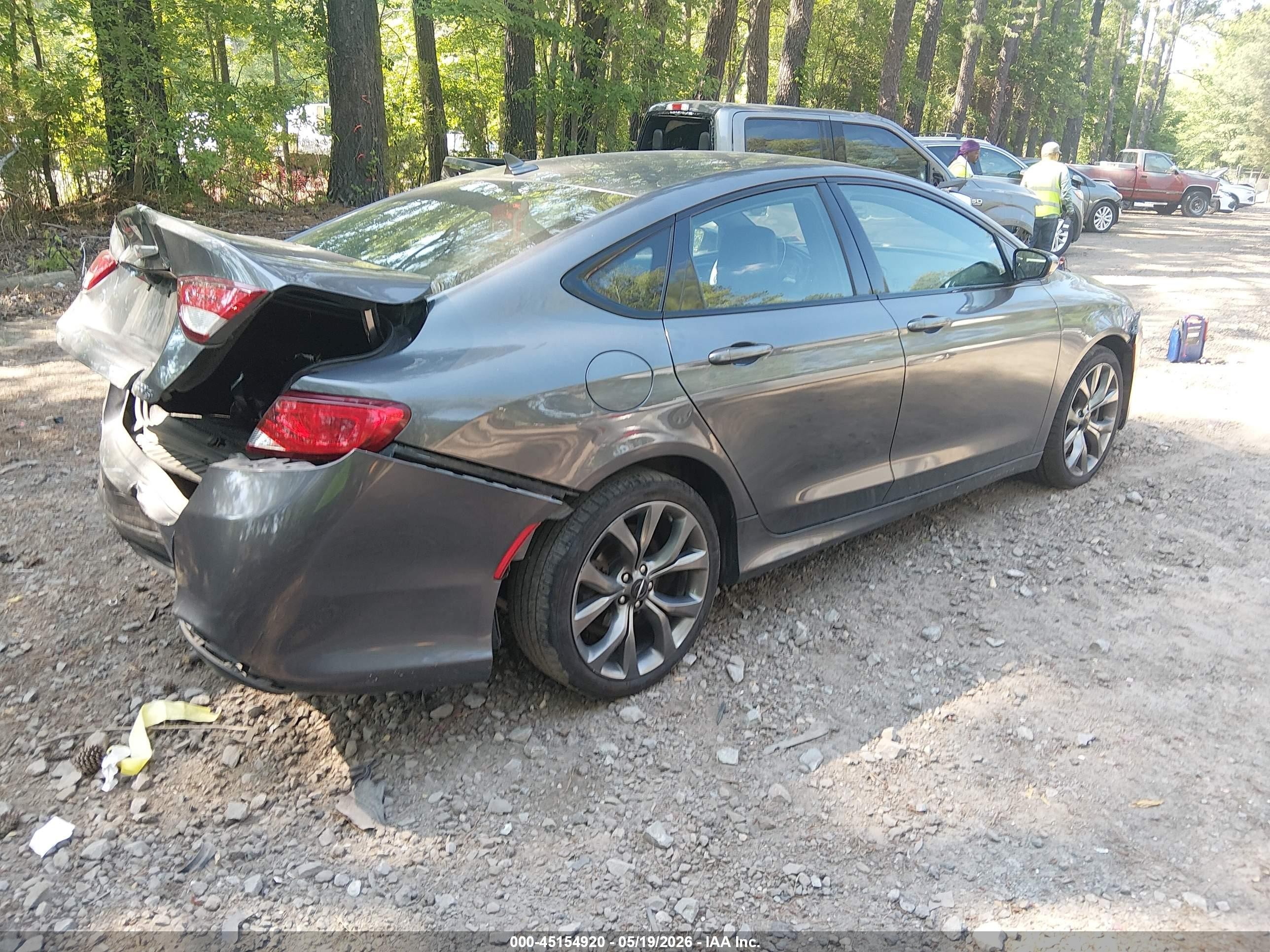 2015 Chrysler 200 S Silver vin: 1C3CCCDG3FN500487