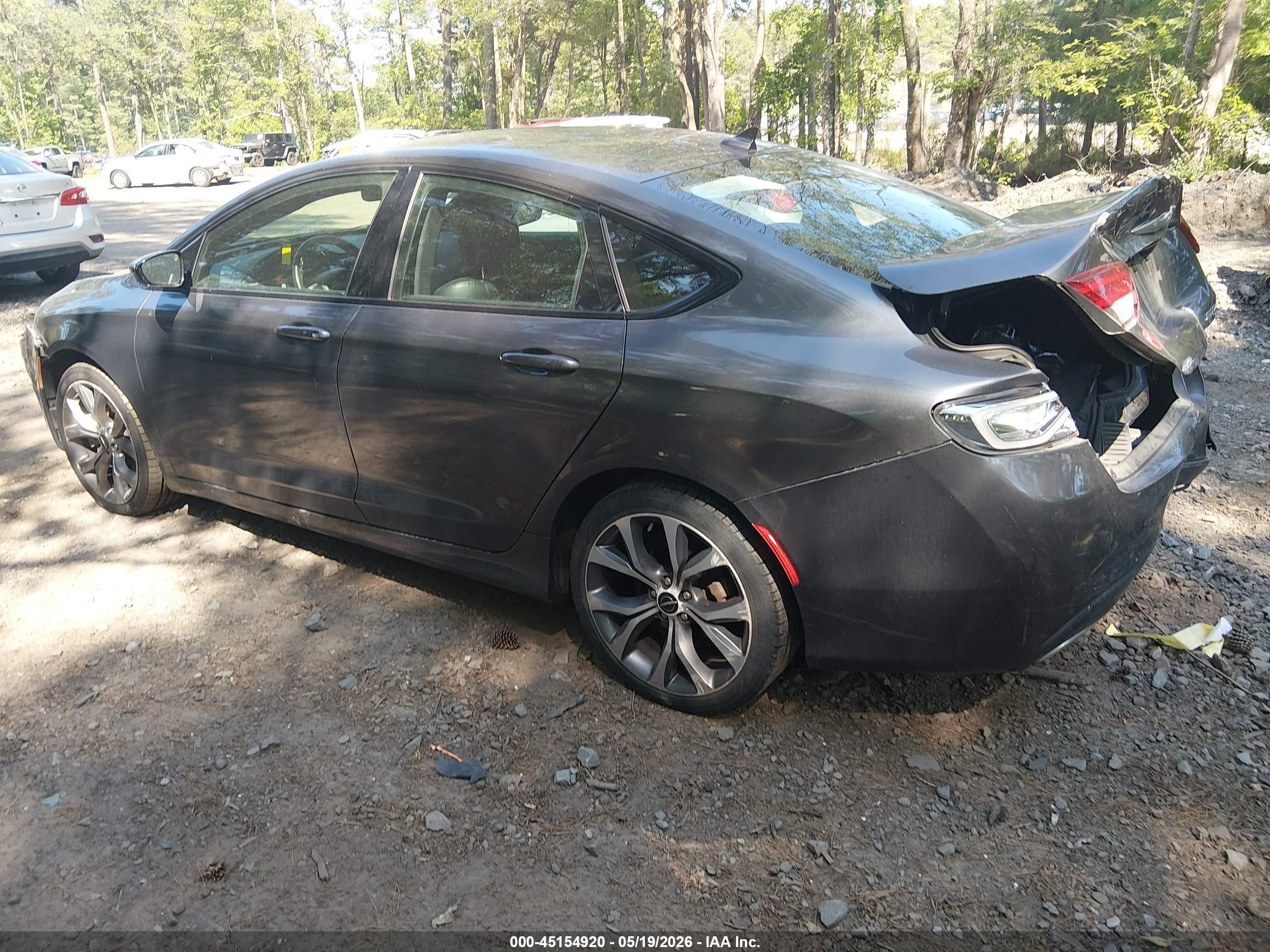 2015 Chrysler 200 S Silver vin: 1C3CCCDG3FN500487
