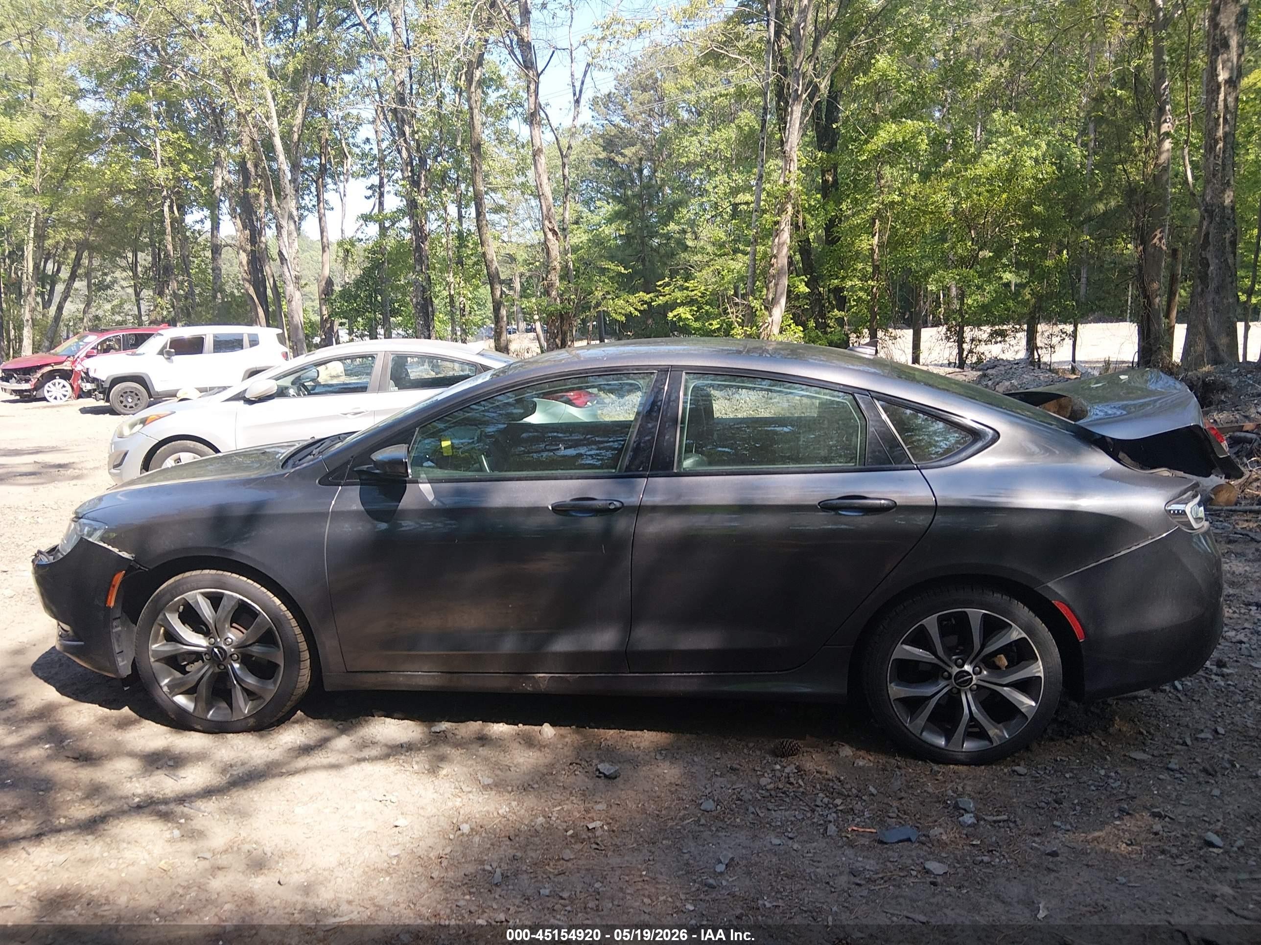 2015 Chrysler 200 S Silver vin: 1C3CCCDG3FN500487
