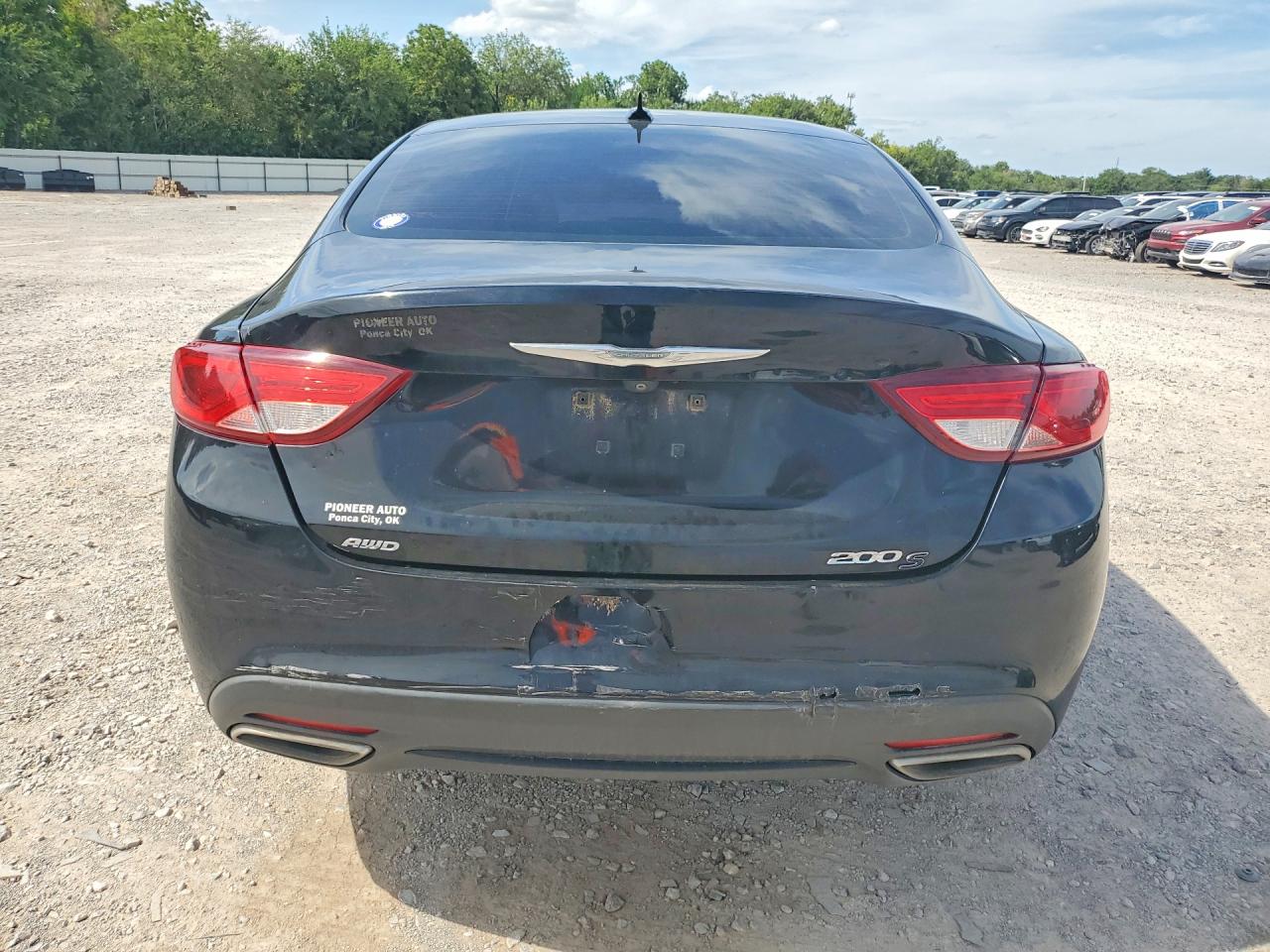 2015 Chrysler 200 S Black vin: 1C3CCCDG3FN583256