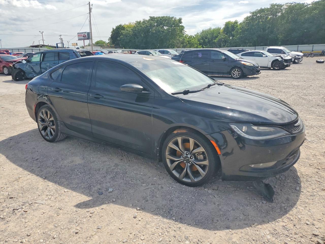 2015 Chrysler 200 S Black vin: 1C3CCCDG3FN583256