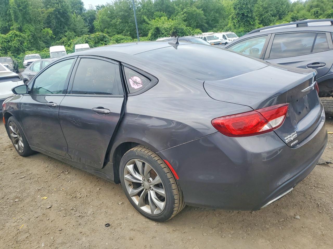 2015 Chrysler 200 S Gray vin: 1C3CCCDG4FN606351
