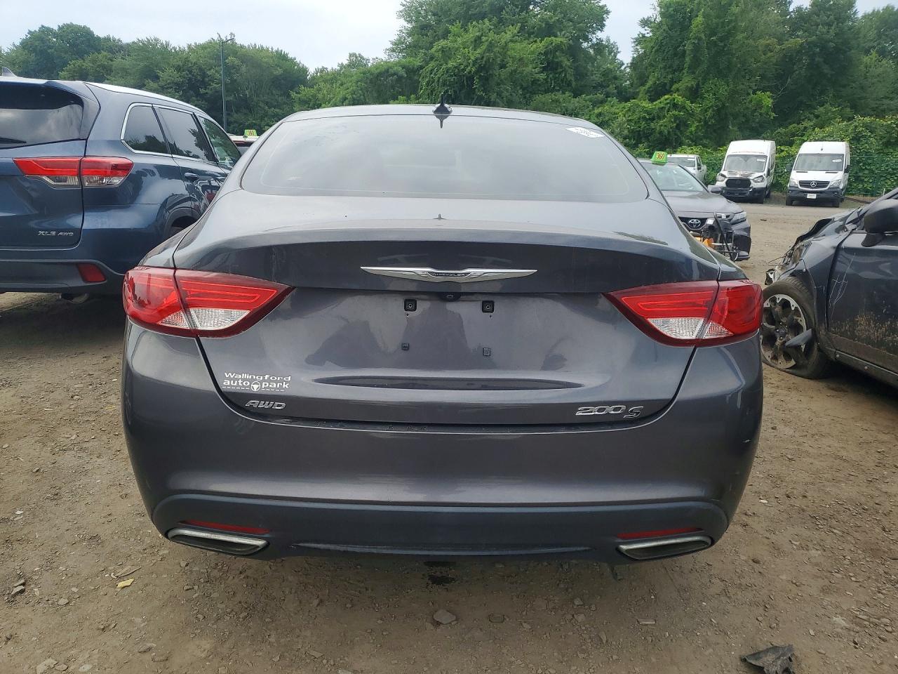2015 Chrysler 200 S Gray vin: 1C3CCCDG4FN606351