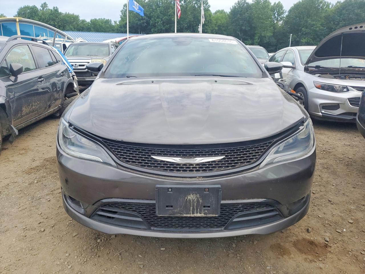 2015 Chrysler 200 S Gray vin: 1C3CCCDG4FN606351