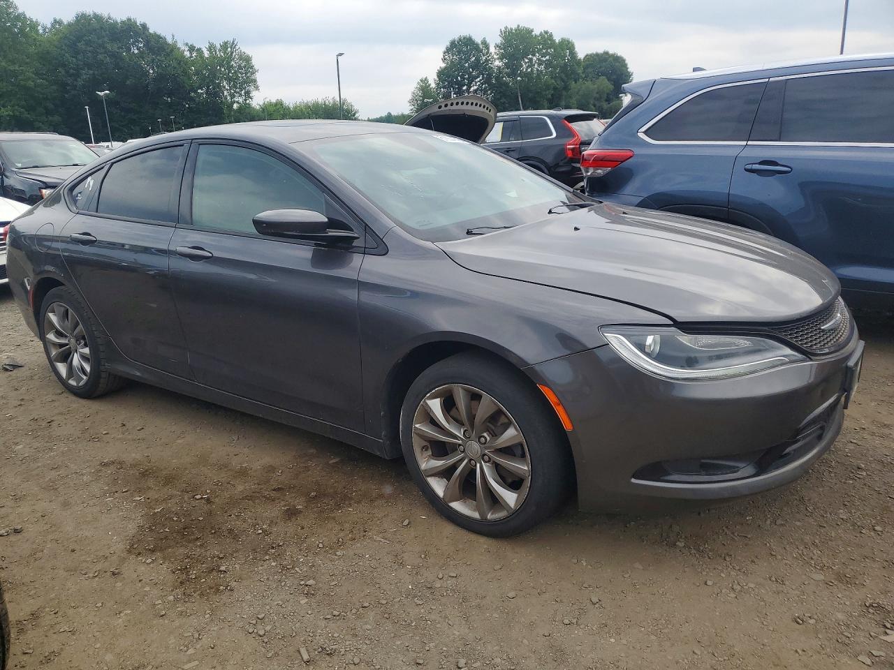 2015 Chrysler 200 S Gray vin: 1C3CCCDG4FN606351