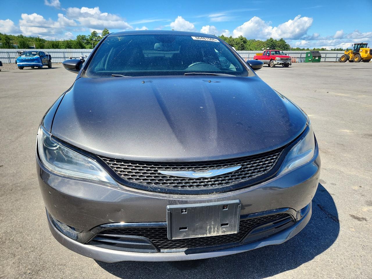 2015 Chrysler 200 S Gray vin: 1C3CCCDG4FN606351