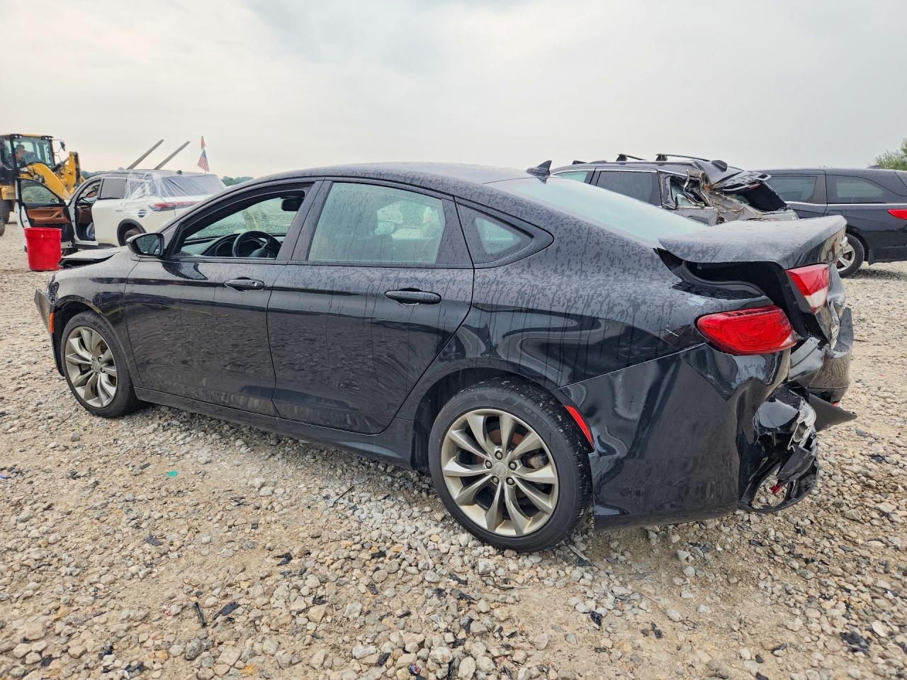 2015 Chrysler 200 S Black vin: 1C3CCCDG5FN530266