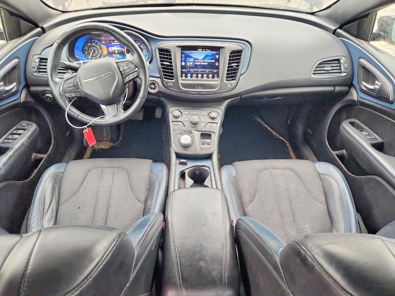 2015 Chrysler 200 S Black vin: 1C3CCCDG5FN530266