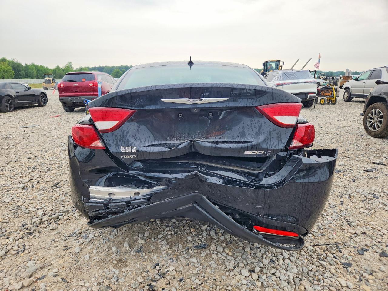 2015 Chrysler 200 S Black vin: 1C3CCCDG5FN530266