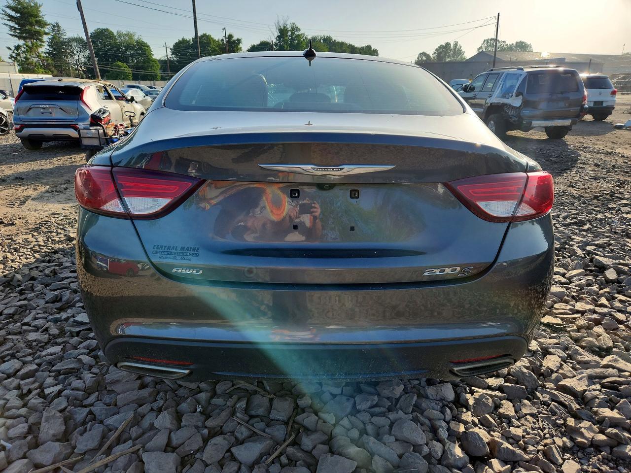 2015 Chrysler 200 S Gray vin: 1C3CCCDG5FN690888
