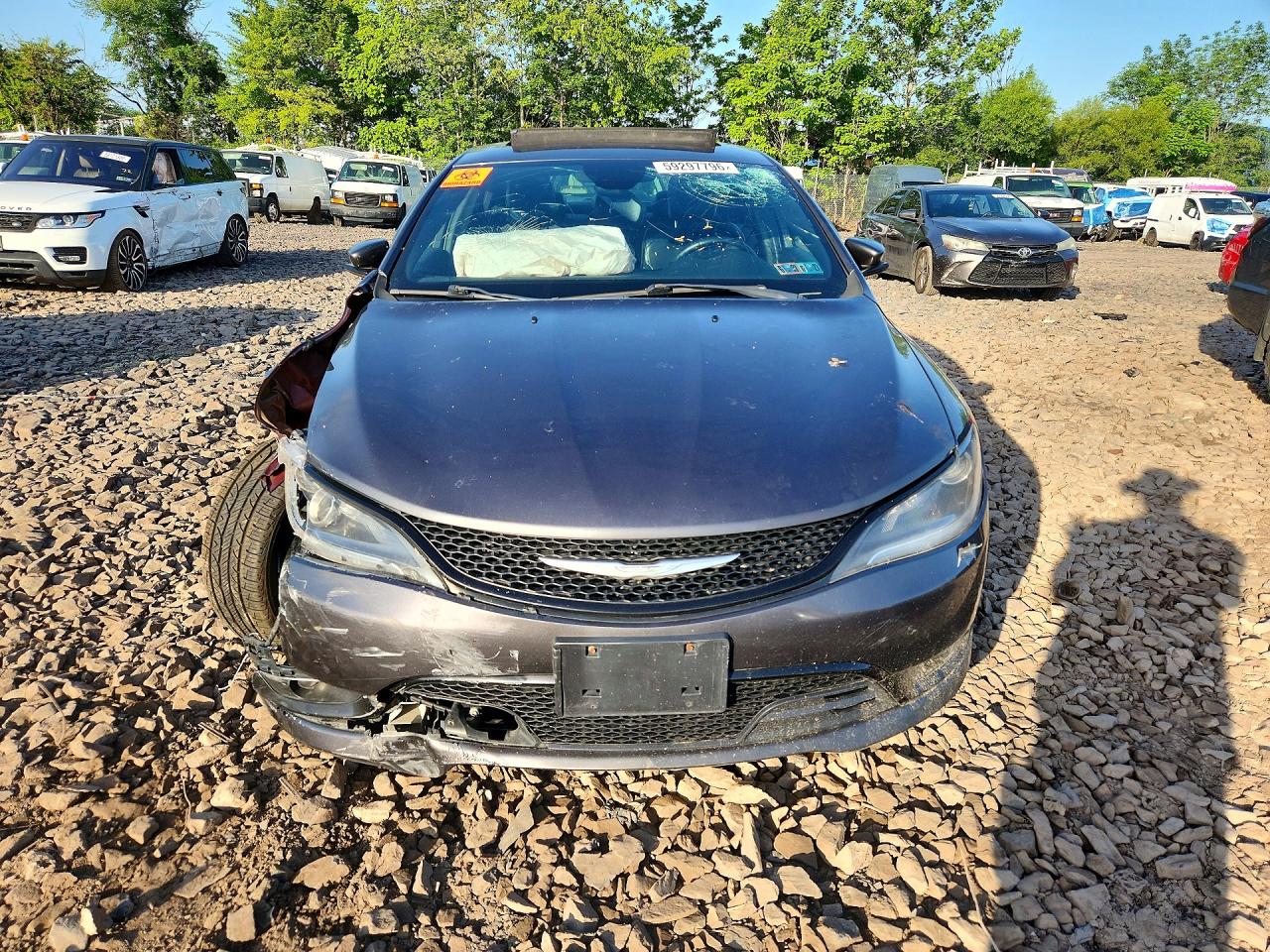 2015 Chrysler 200 S Gray vin: 1C3CCCDG5FN690888