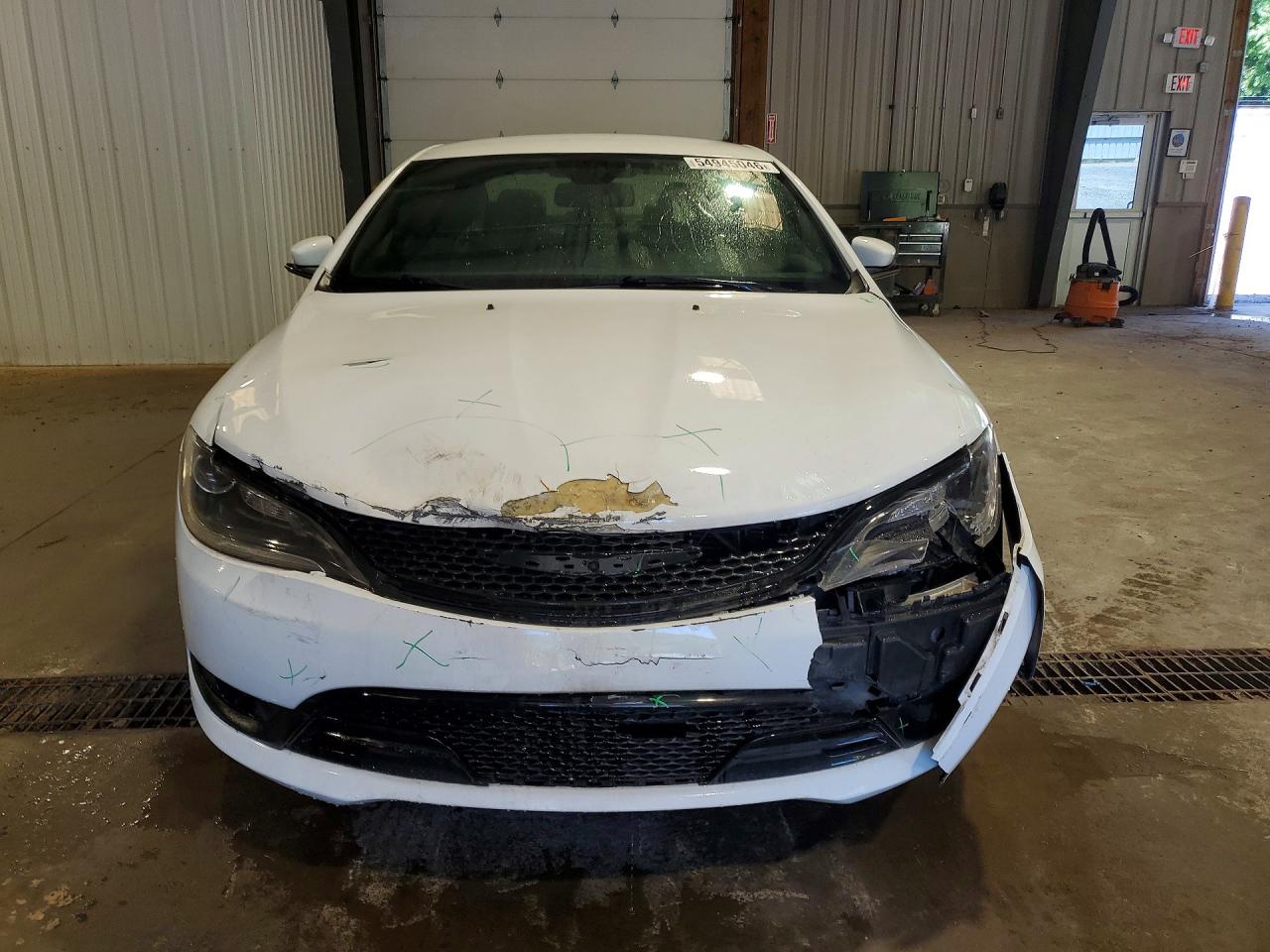 2015 Chrysler 200 S White vin: 1C3CCCDG6FN556861