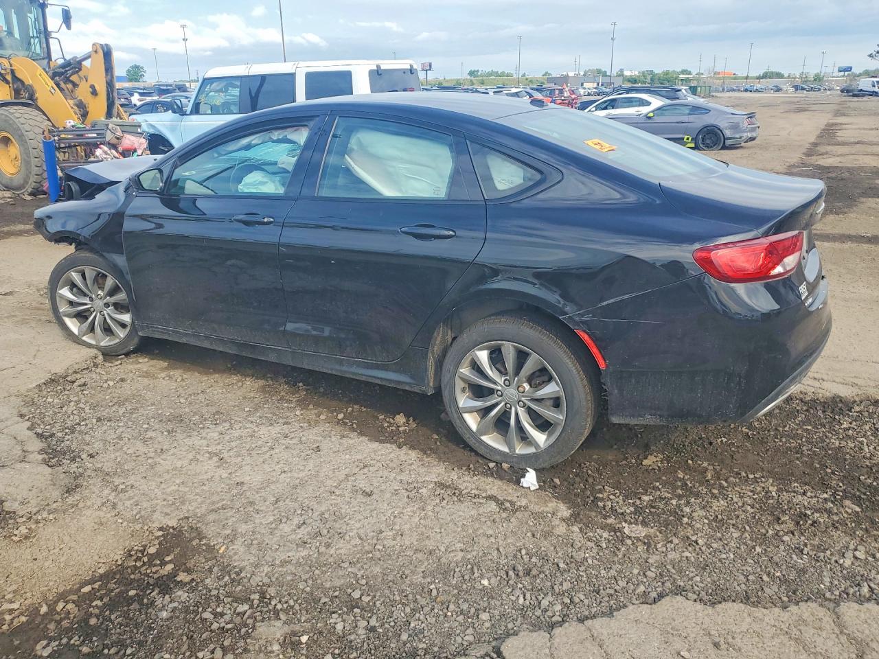 2015 Chrysler 200 S Black vin: 1C3CCCDG6FN610417