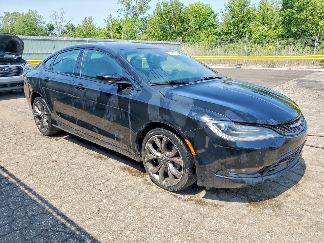 2015 Chrysler 200 S Black vin: 1C3CCCDG7FN615464