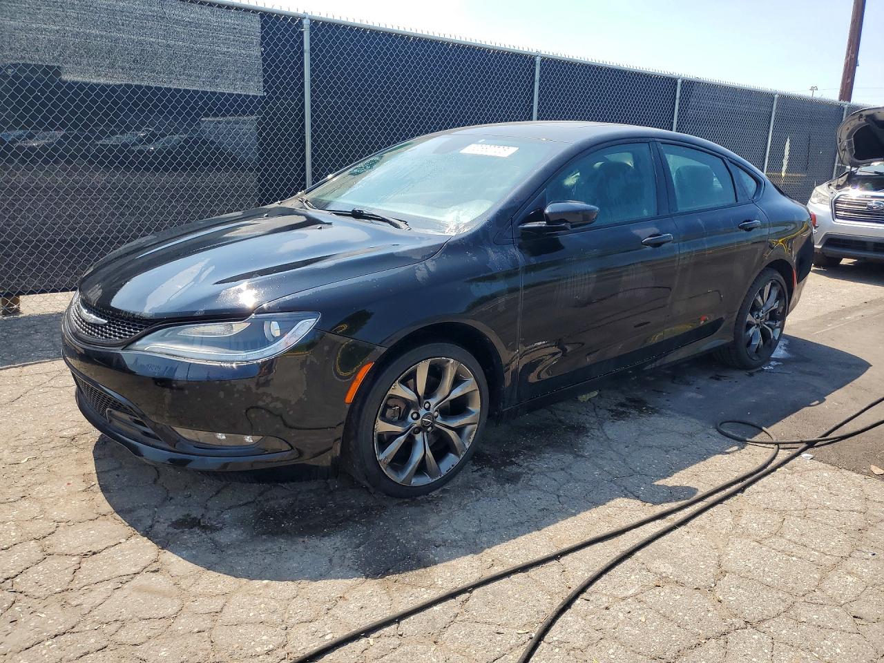2015 Chrysler 200 S Black vin: 1C3CCCDG7FN615464