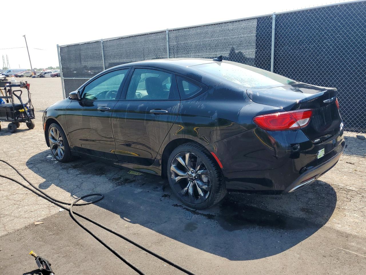 2015 Chrysler 200 S Black vin: 1C3CCCDG7FN615464