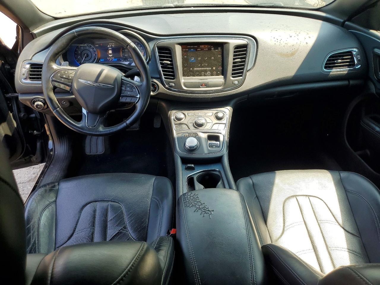 2015 Chrysler 200 S Black vin: 1C3CCCDG7FN615464