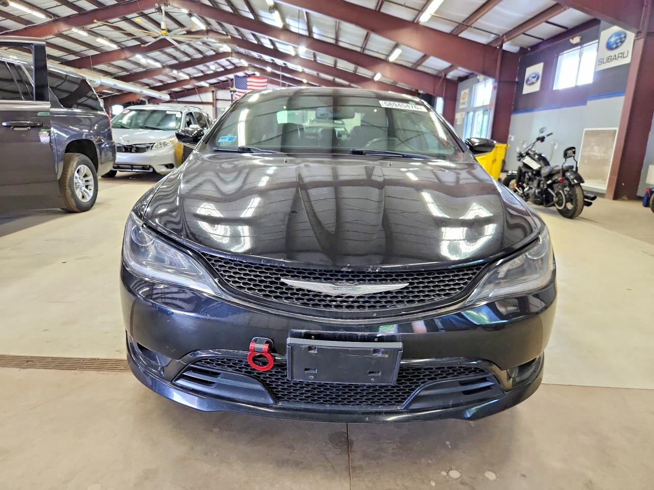 2015 Chrysler 200 S Черный vin: 1C3CCCDG8FN540418