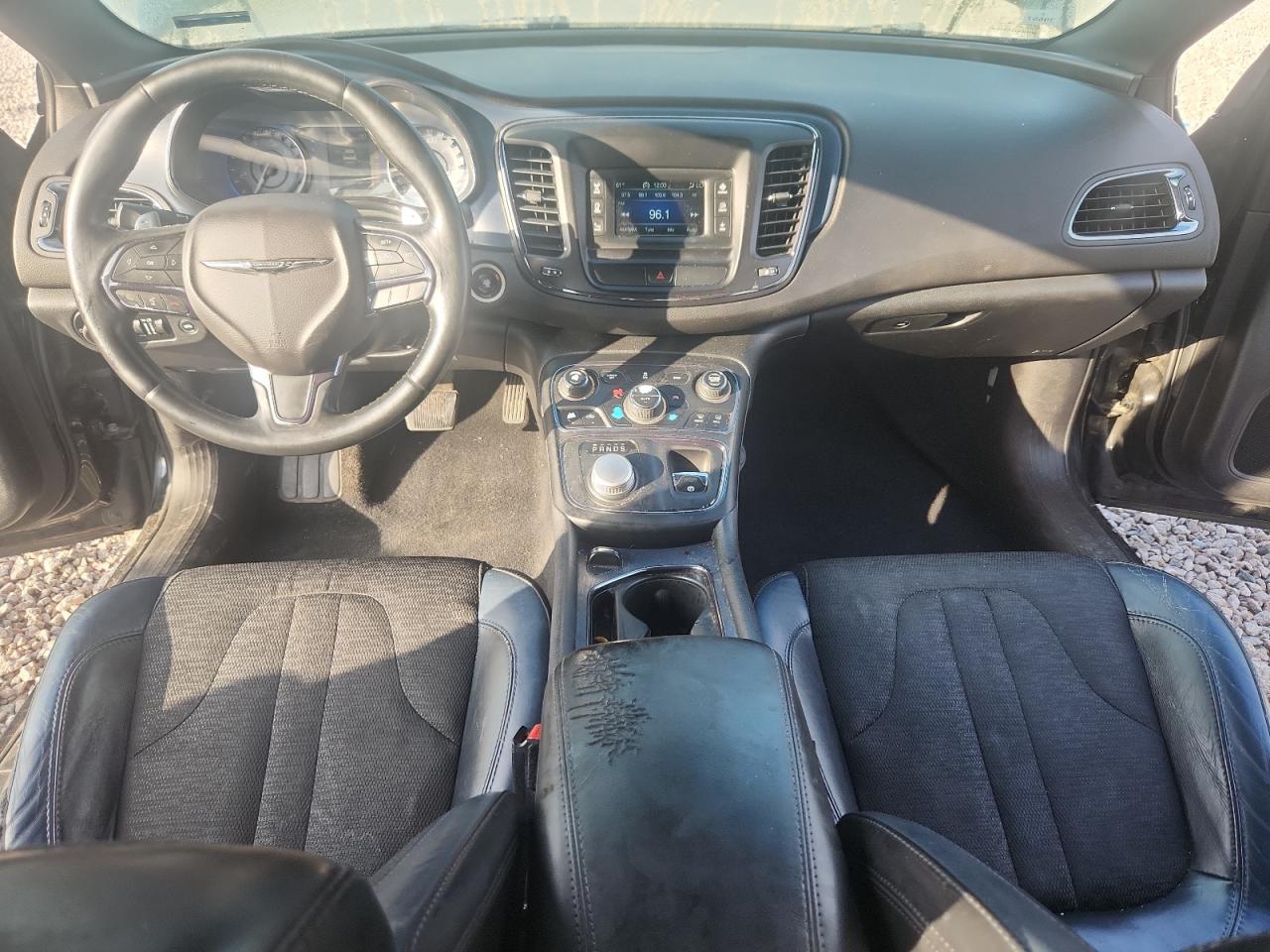 2016 Chrysler 200 S Black vin: 1C3CCCDG8GN126203