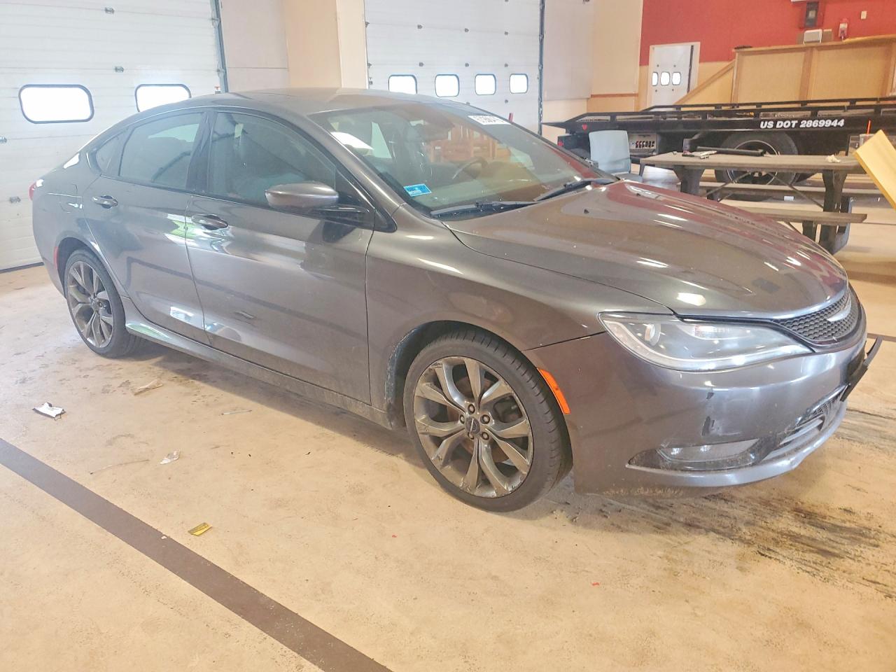 2015 Chrysler 200 S Серый vin: 1C3CCCDG9FN624246