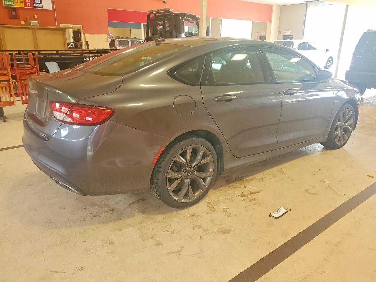 2015 Chrysler 200 S Серый vin: 1C3CCCDG9FN624246