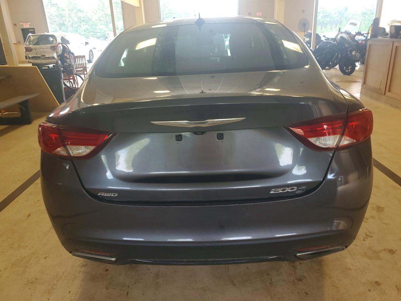 2015 Chrysler 200 S Серый vin: 1C3CCCDG9FN624246