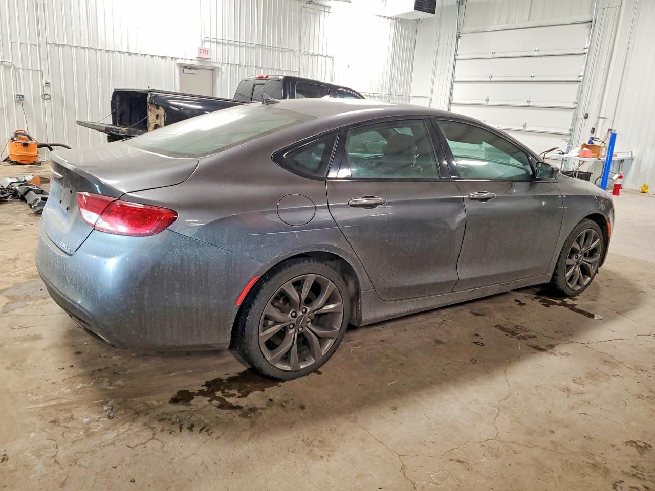 2015 Chrysler 200 S Gray vin: 1C3CCCDGXFN540565