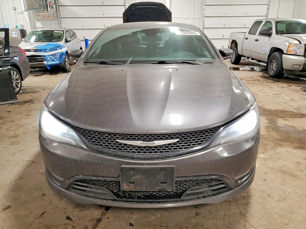 2015 Chrysler 200 S Gray vin: 1C3CCCDGXFN540565