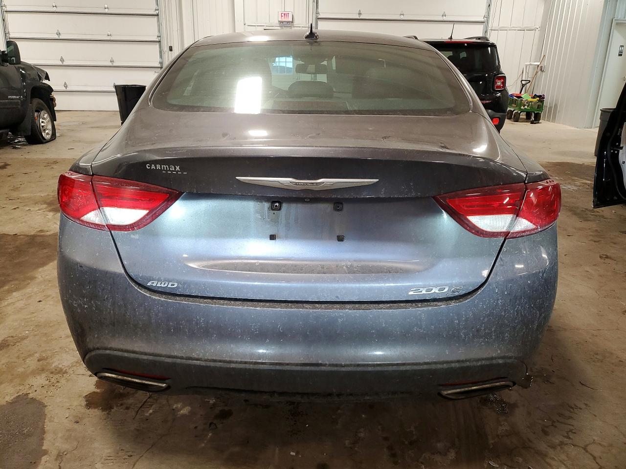 2015 Chrysler 200 S Gray vin: 1C3CCCDGXFN540565
