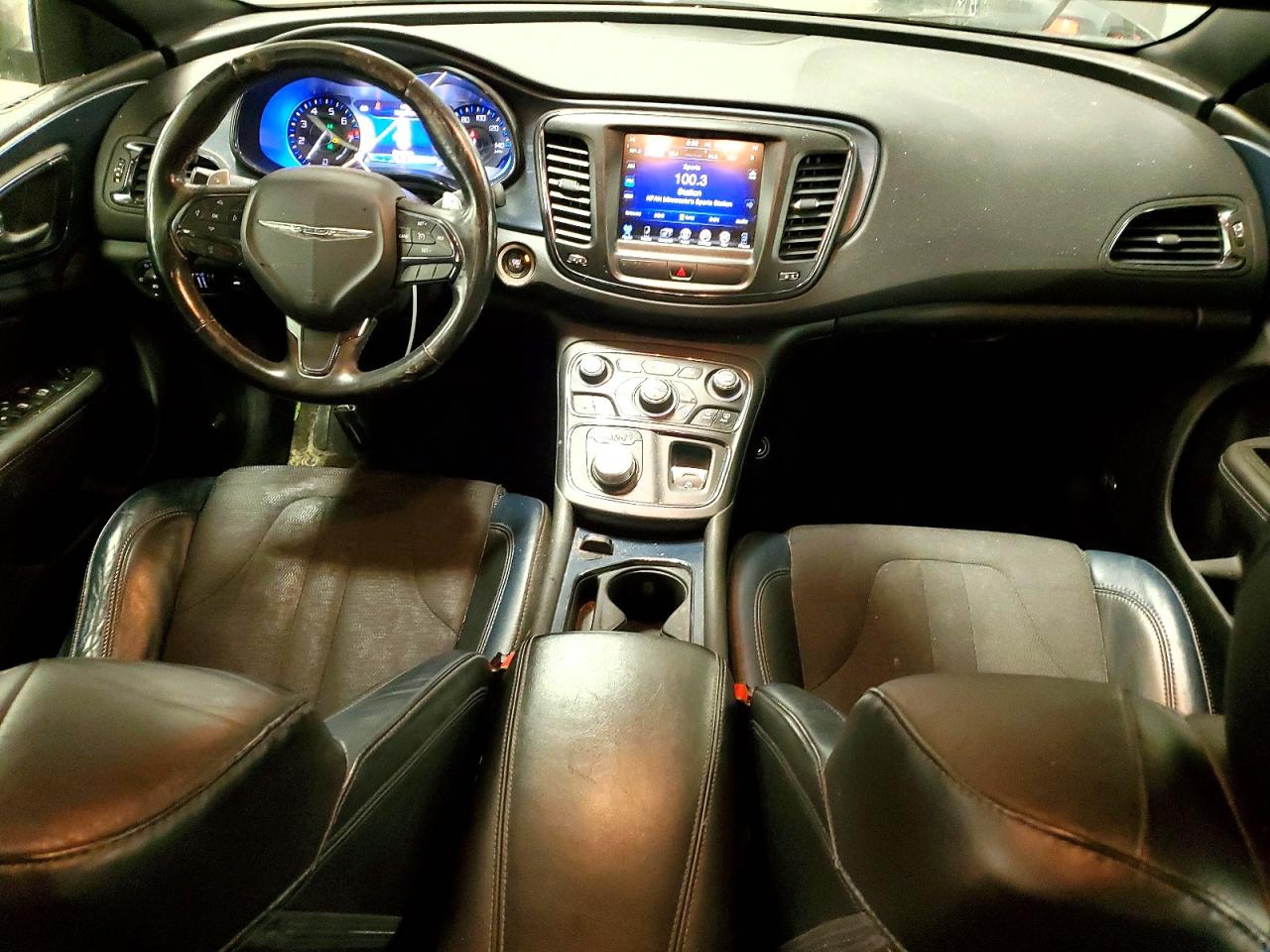 2015 Chrysler 200 S Gray vin: 1C3CCCDGXFN540565