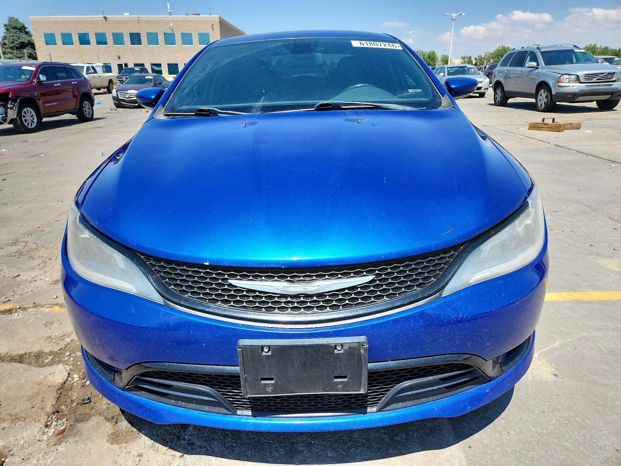 2015 Chrysler 200 S Blue vin: 1C3CCCDGXFN601560