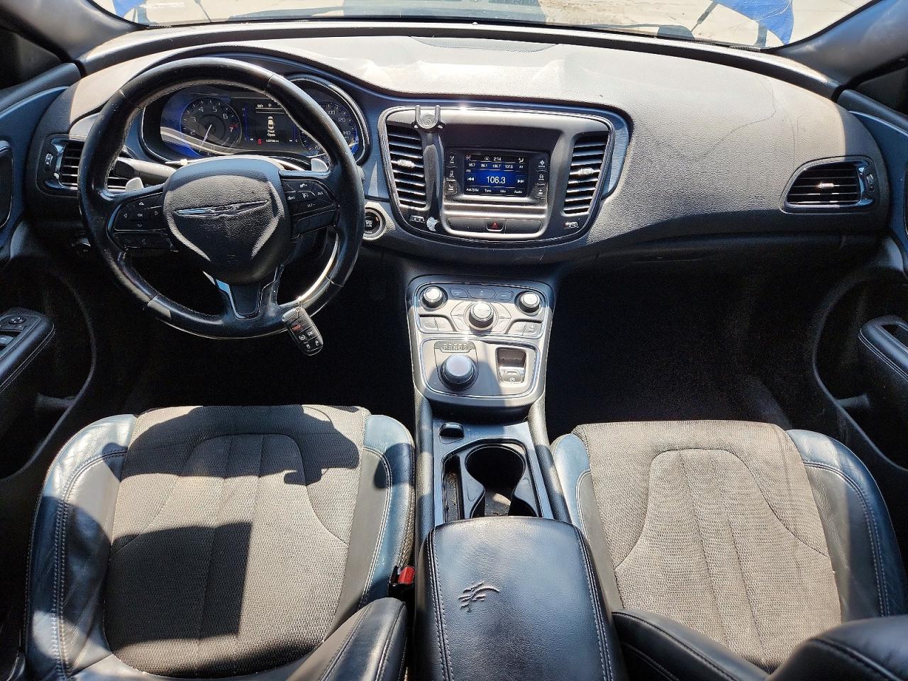 2015 Chrysler 200 S Blue vin: 1C3CCCDGXFN601560