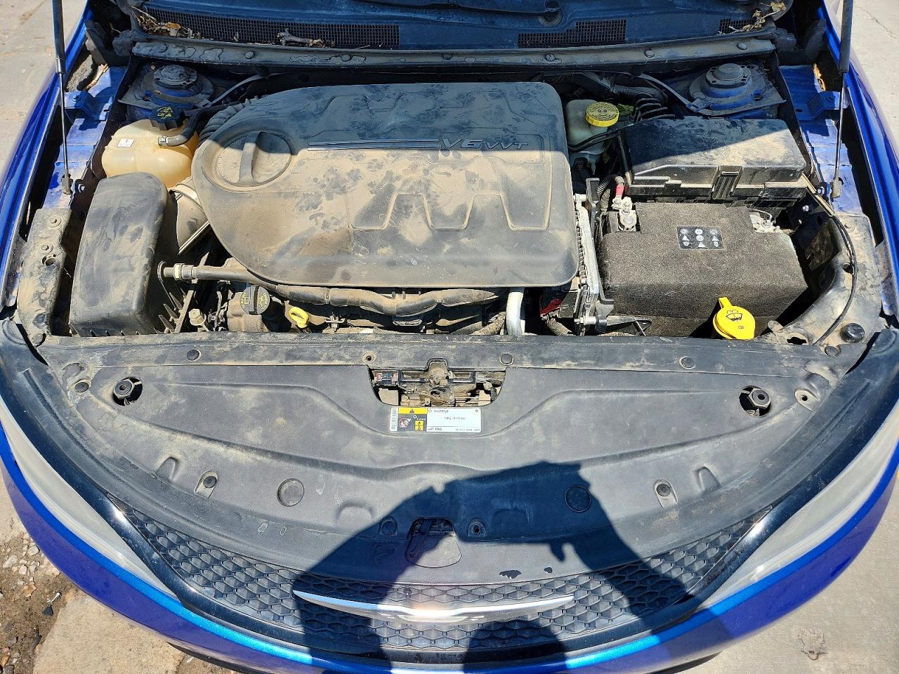 2015 Chrysler 200 S Blue vin: 1C3CCCDGXFN601560