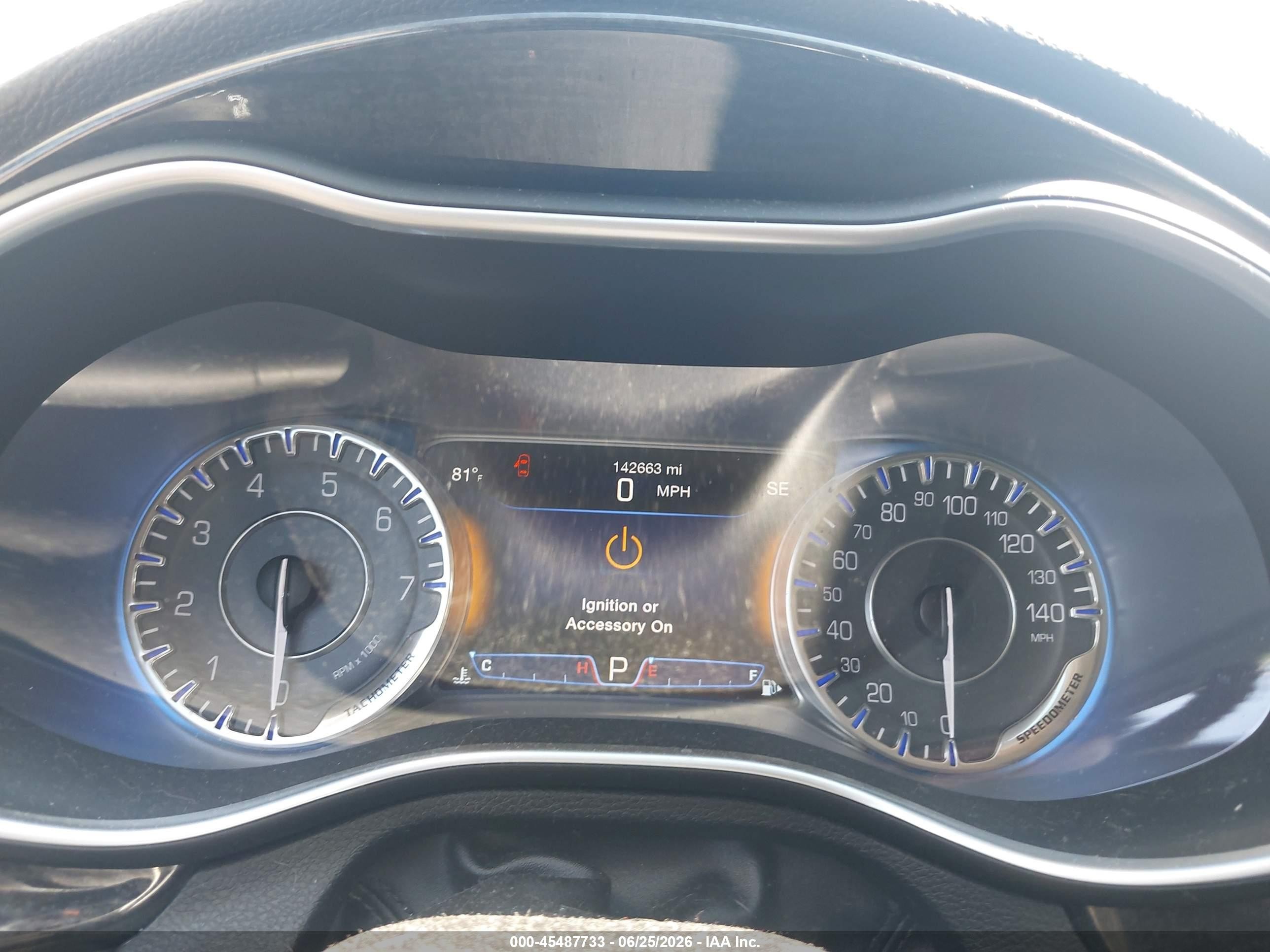 2015 Chrysler 200 C Blue vin: 1C3CCCEG0FN523790
