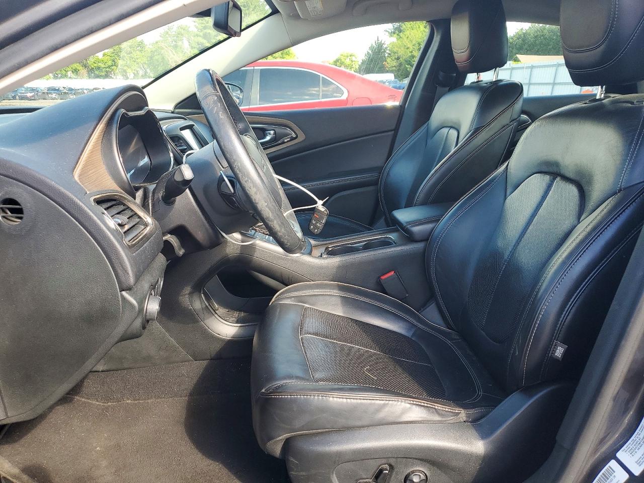 2015 Chrysler 200 C Charcoal vin: 1C3CCCEG2FN512385