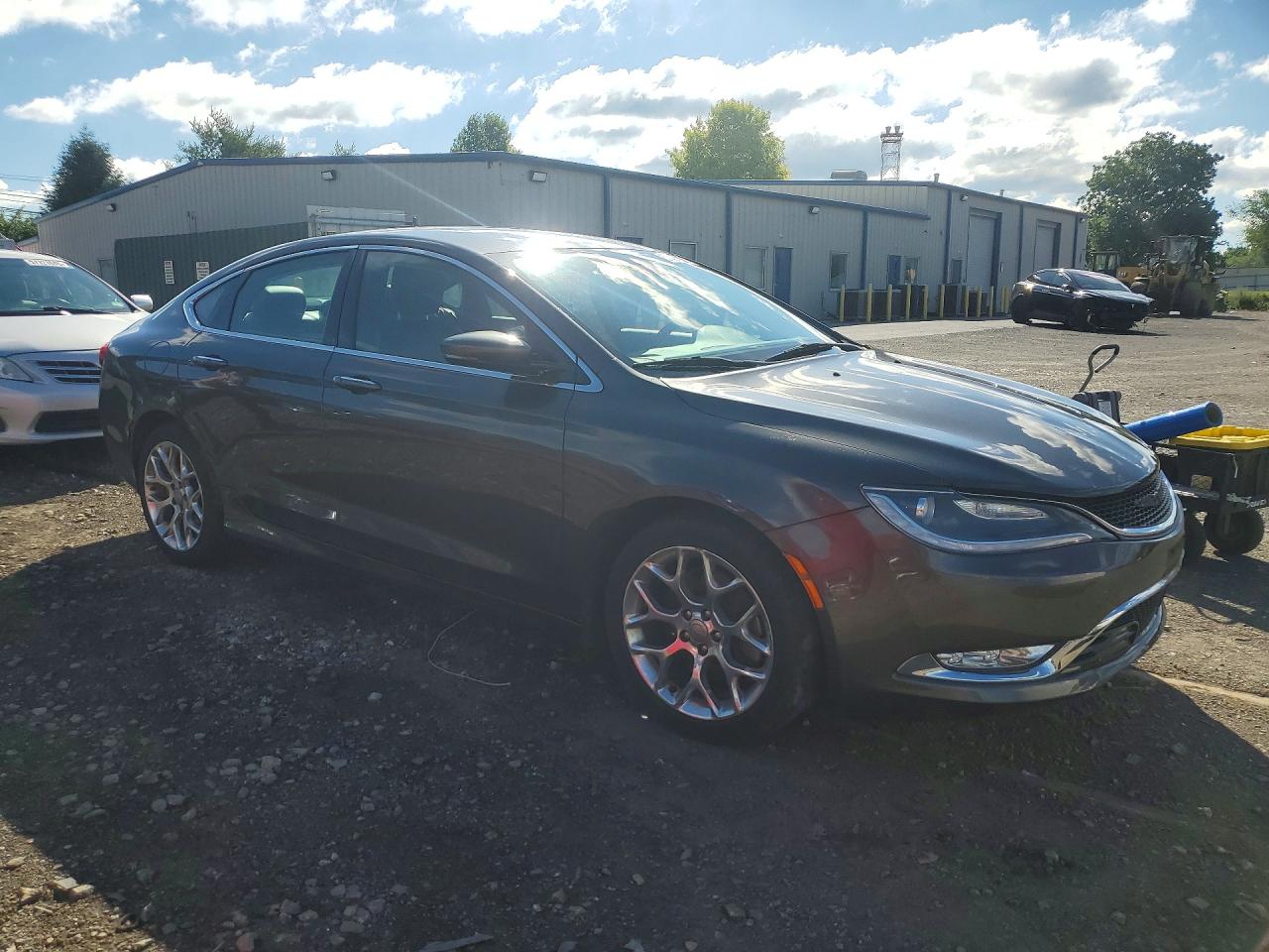 2015 Chrysler 200 C Charcoal vin: 1C3CCCEG2FN512385