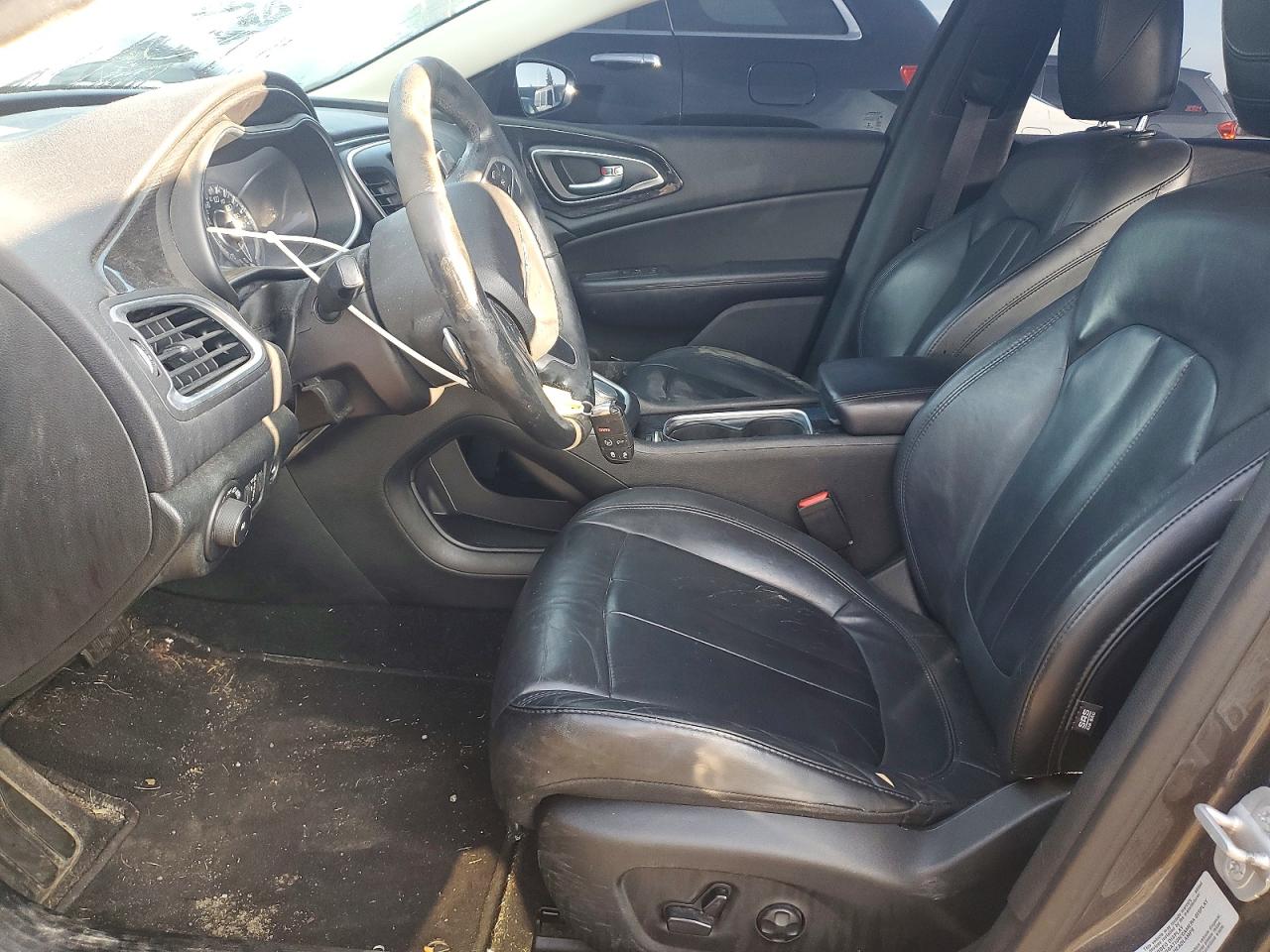 2015 Chrysler 200 C Серый vin: 1C3CCCEG2FN544043