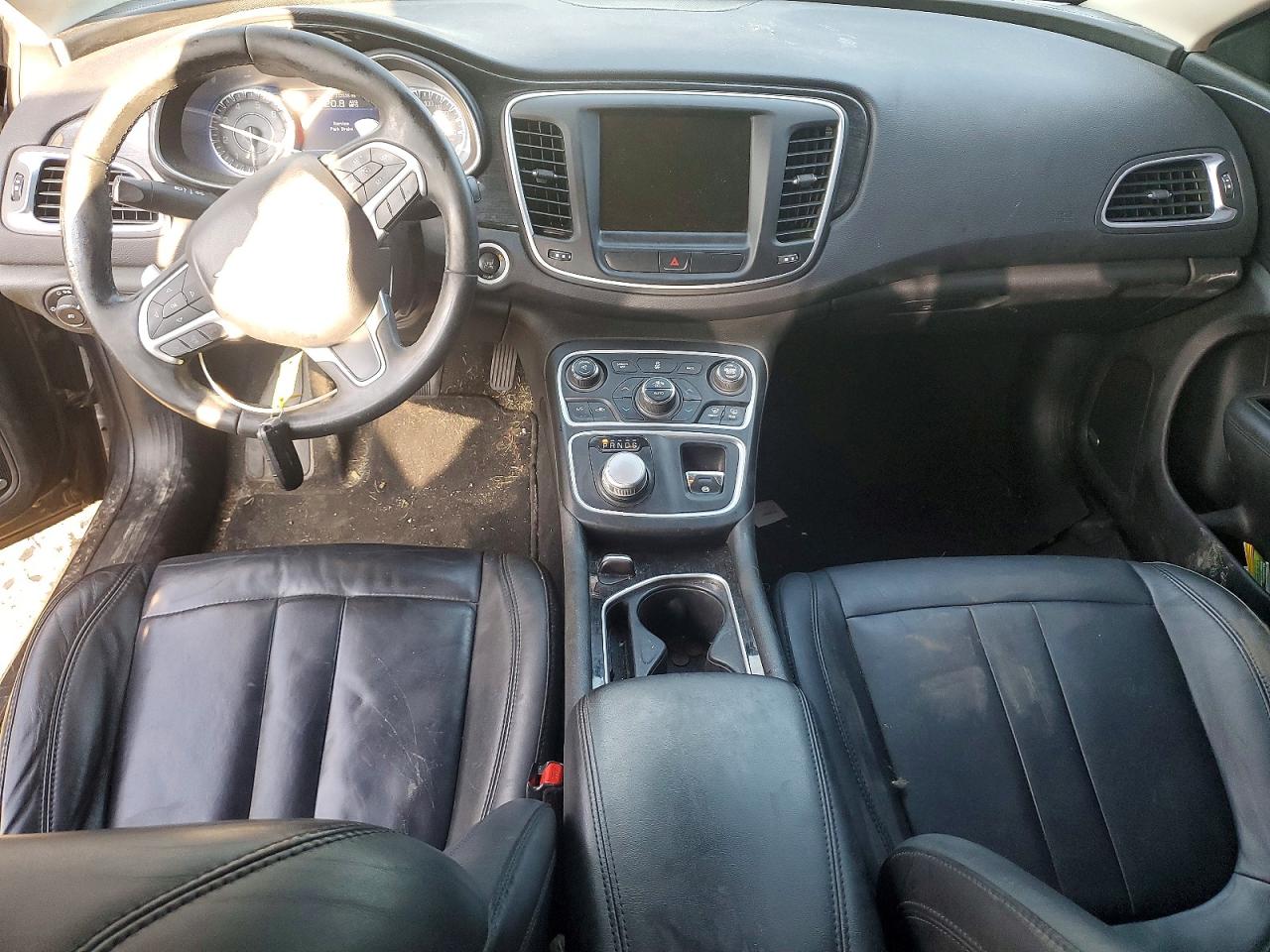 2015 Chrysler 200 C Серый vin: 1C3CCCEG2FN544043